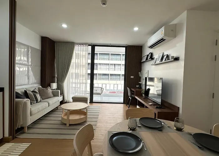 Apartamento 6th Avenue Sukhumvit Bkk 302 Bts Asoke & Nana Mrt Sukhumvit